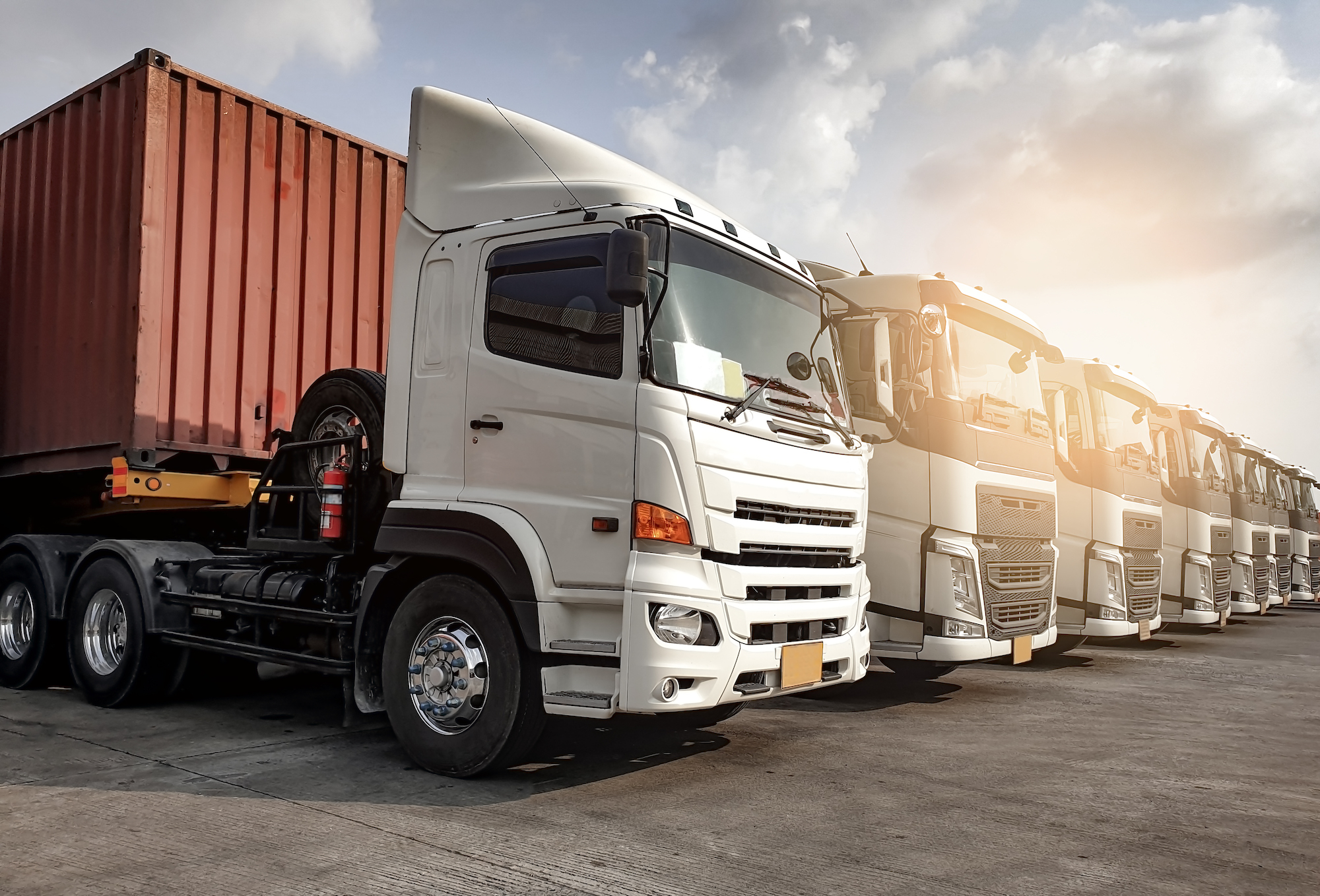 Land transport fleet